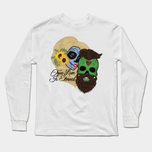 True love is eternal skulls Long Sleeve T-Shirt